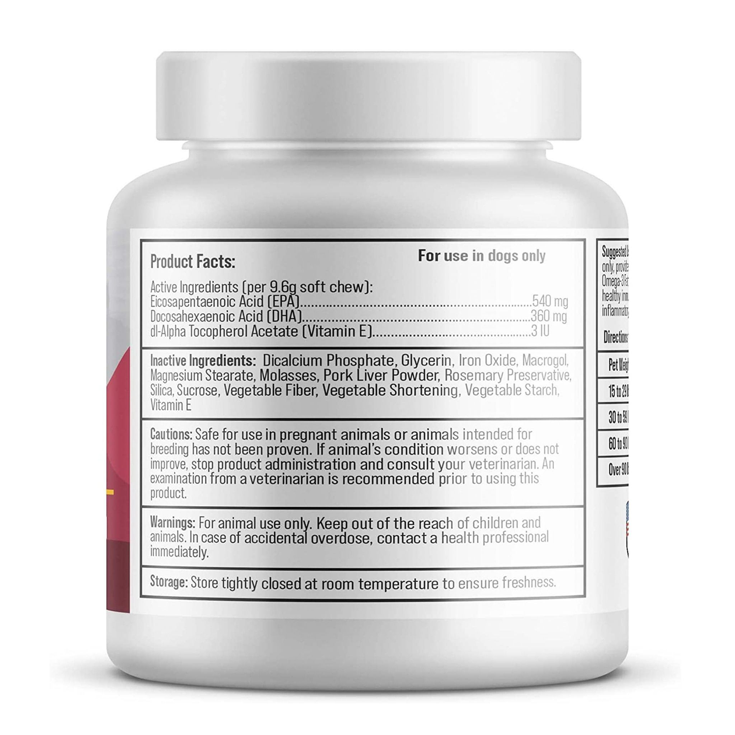 VetraHealth Omega Complete Skin, Joint, Cognitive & Immune System Support for Dogs