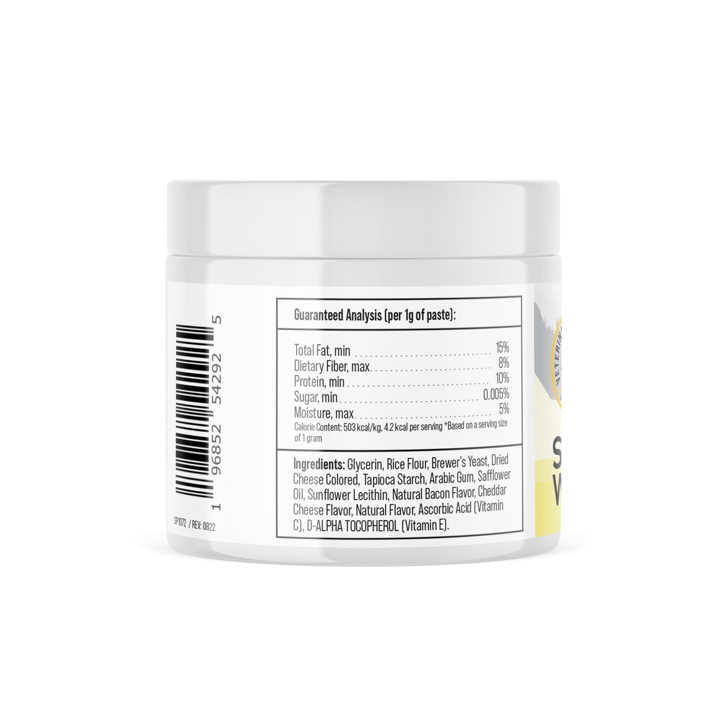 Active ingredients list for our pill pocket treats