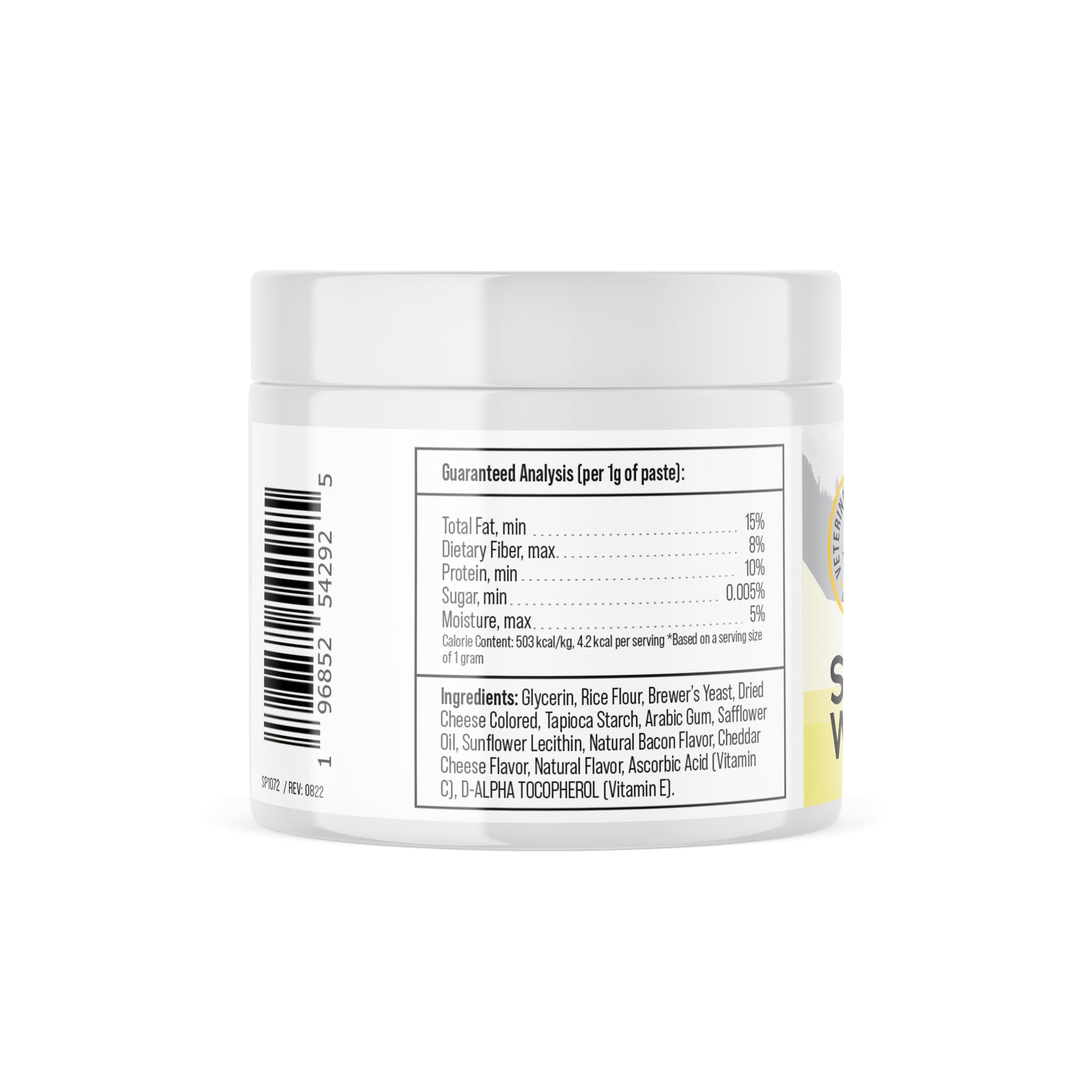 Active ingredients list for our pill pocket treats