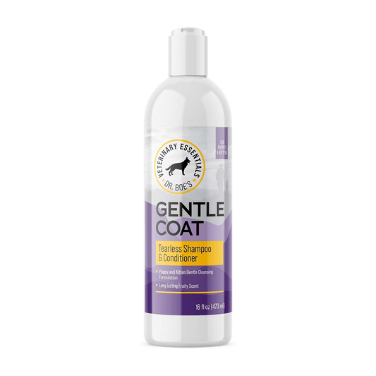Tearless shampoo for puppies and kittens
