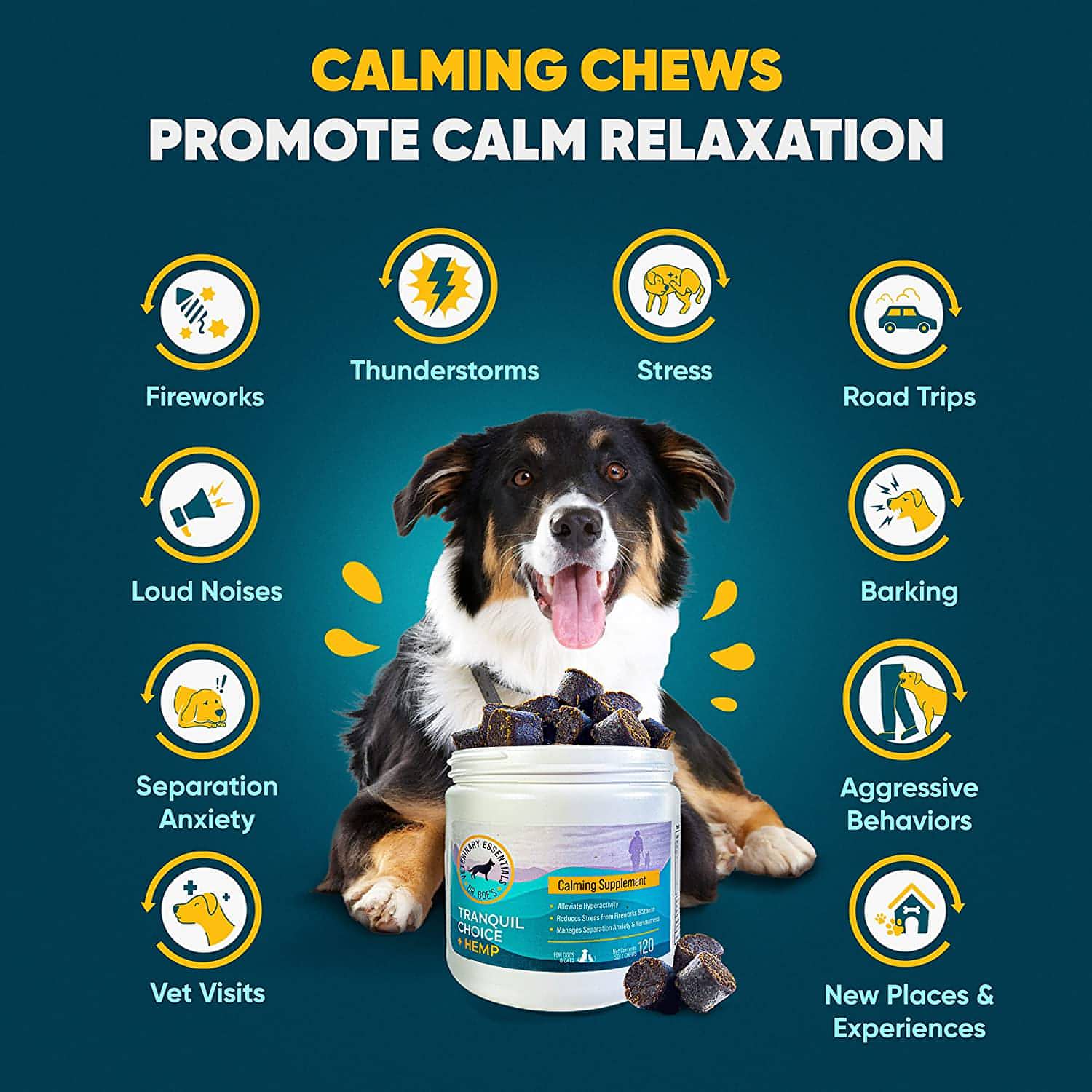 Promotes calming effect & relaxation