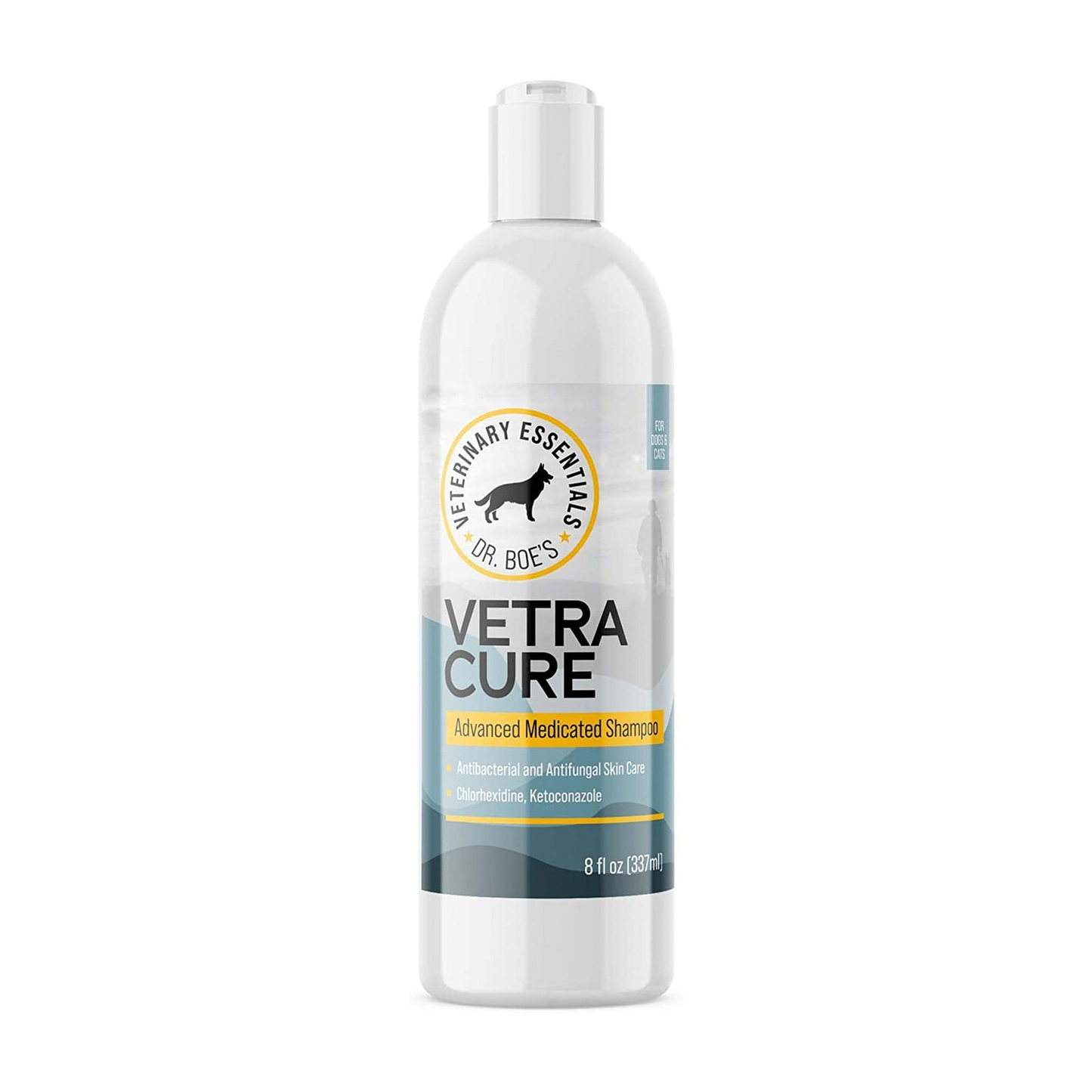 VetraCure Advanced Shampoo – Antiseptic Dog and Cat Shampoo